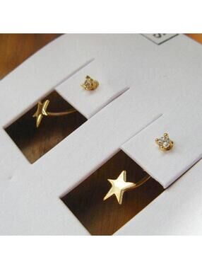 & Other Stories Star Earrings